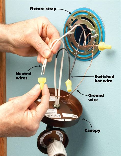 junction box leftover wire in light switch|electrical light fixture box wires.